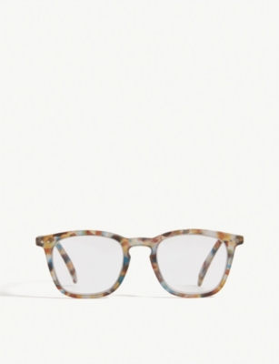 IZIPIZI: #E Reading square-frame glasses +2
