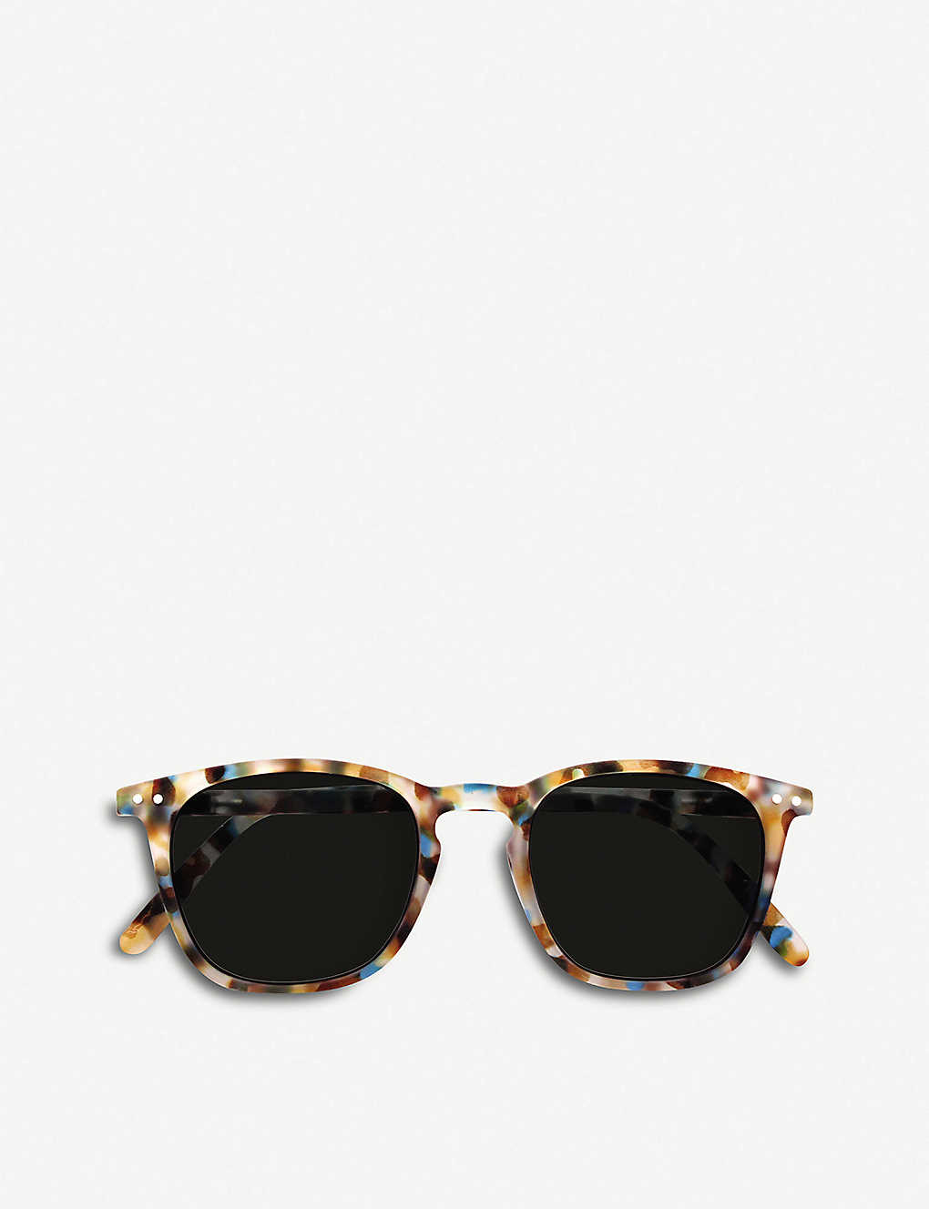 Izipizi Womens Black #e-frame Acetate Reading Sunglasses +1.50