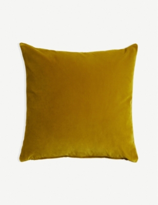 SOHO HOME - Monroe large velvet cushion 65cm x 65cm | Selfridges.com