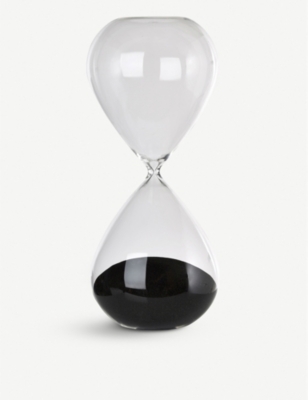 POLS POTTEN: Large hourglass with coloured sand 38cm