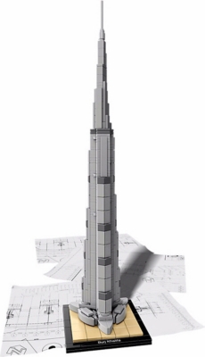 LEGO Burj Khalifa architecture Selfridges