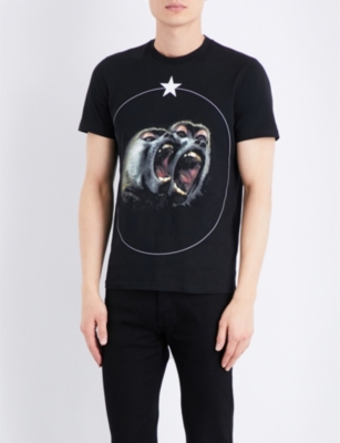 white givenchy monkey t shirt