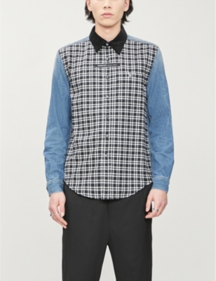 givenchy denim shirt