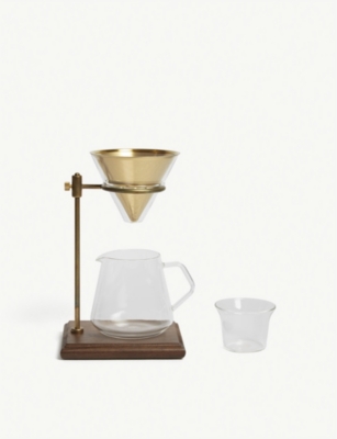 KINTO Slow Coffee Style 02 brewer stand set 4 cups