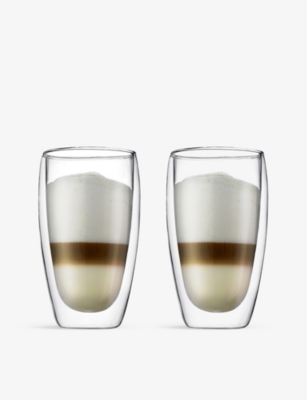 BODUM: Pavina double wall glasses 450ml set of 2