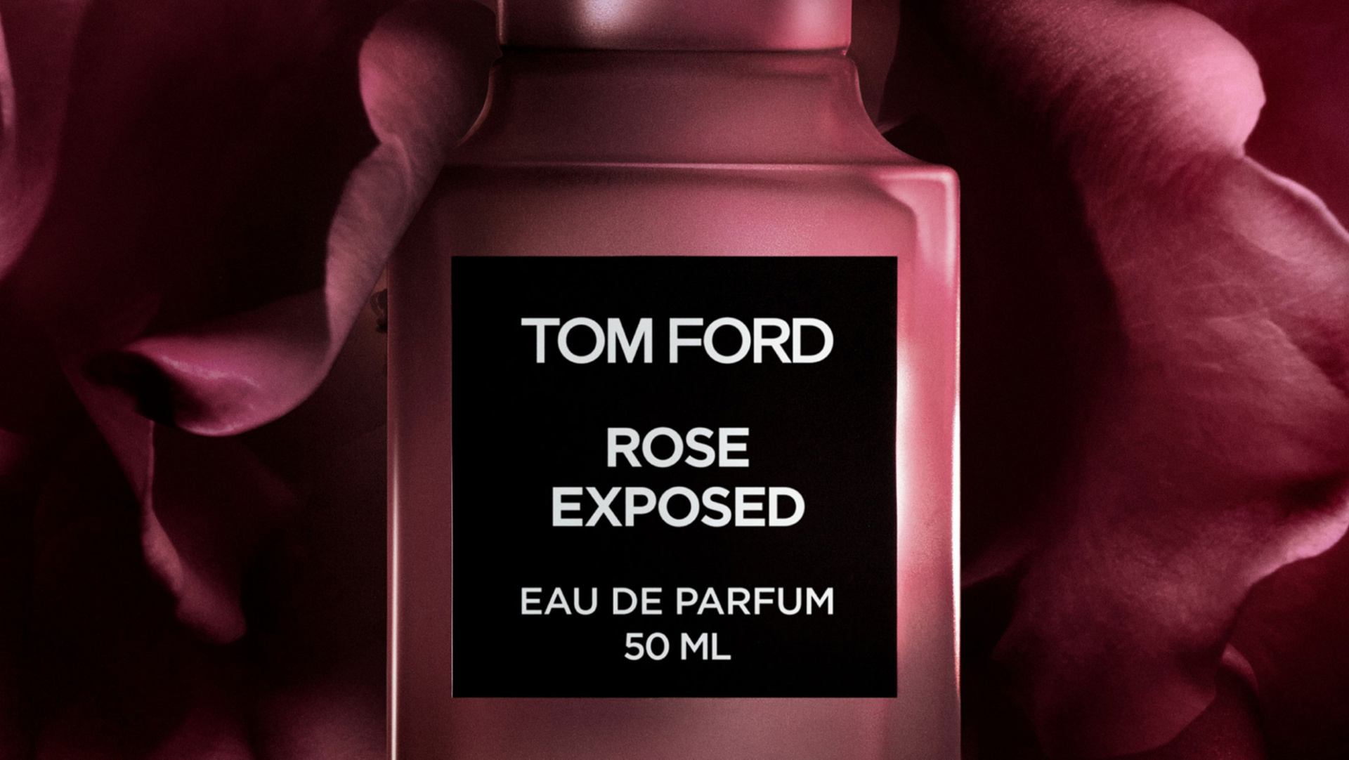 Rose Exposed, the new fragrance by Tom Ford