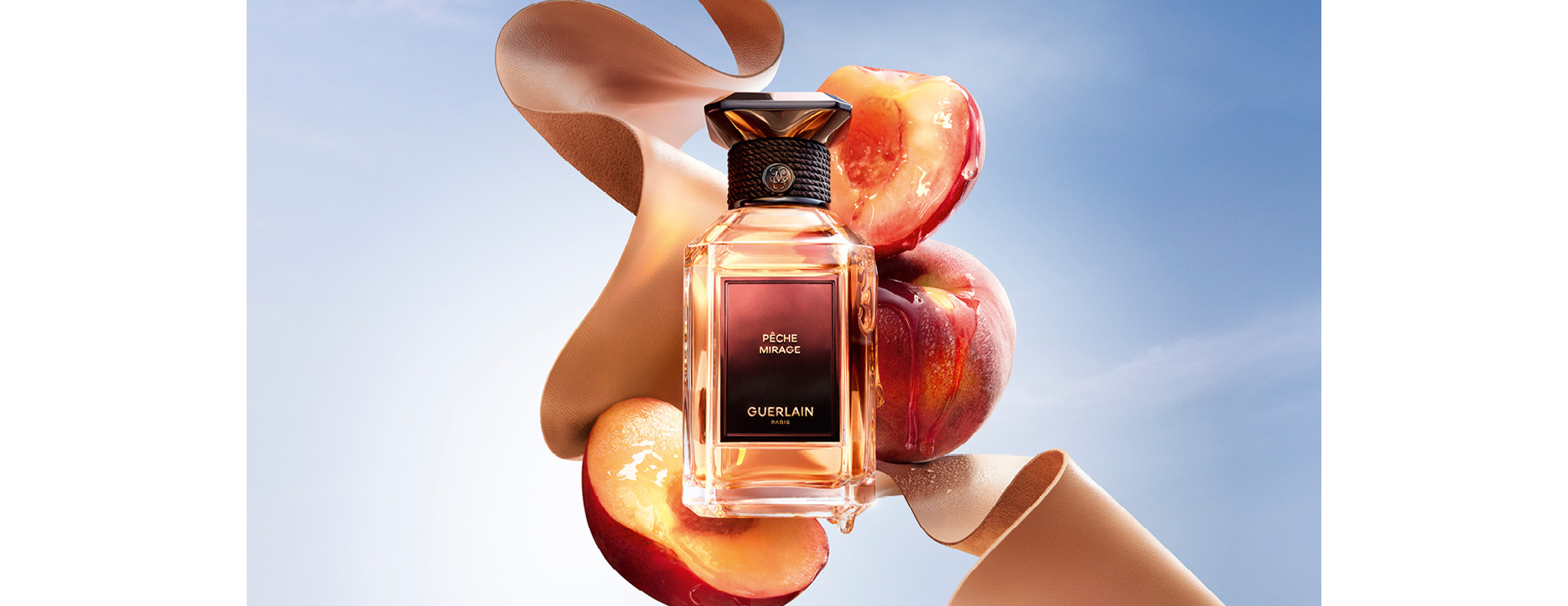 L’Art & La Matière Pêche Mirage, Peach and leather… at the heart of an olfactive mirage