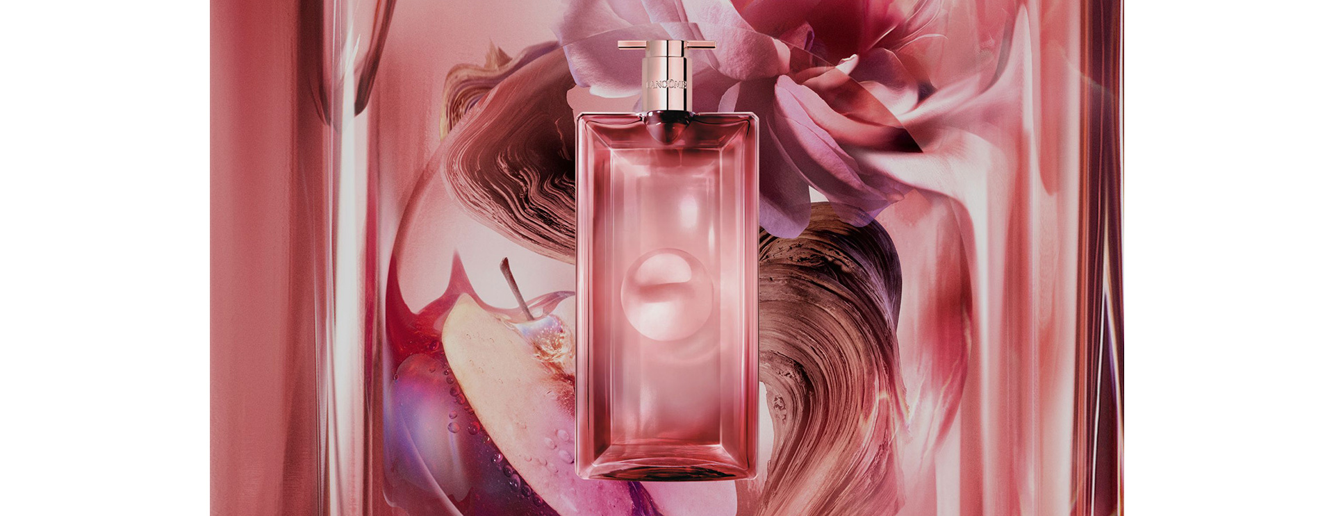 Idole Power, with Yummy Pomarose, Rose Damascena and Creamy Sandalwood