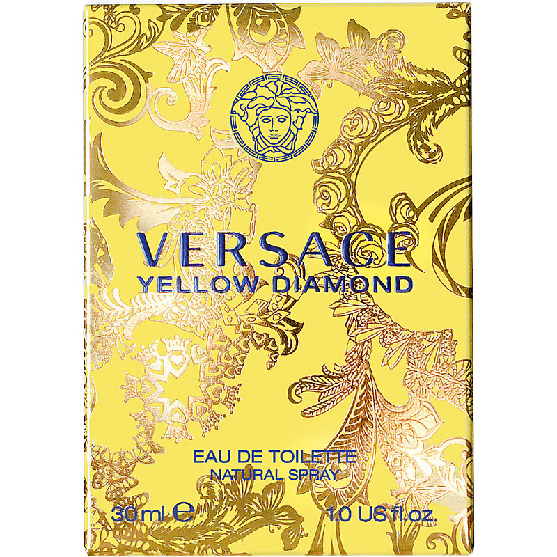 Shop Versace Yellow Diamond Eau De Toilette In Nero