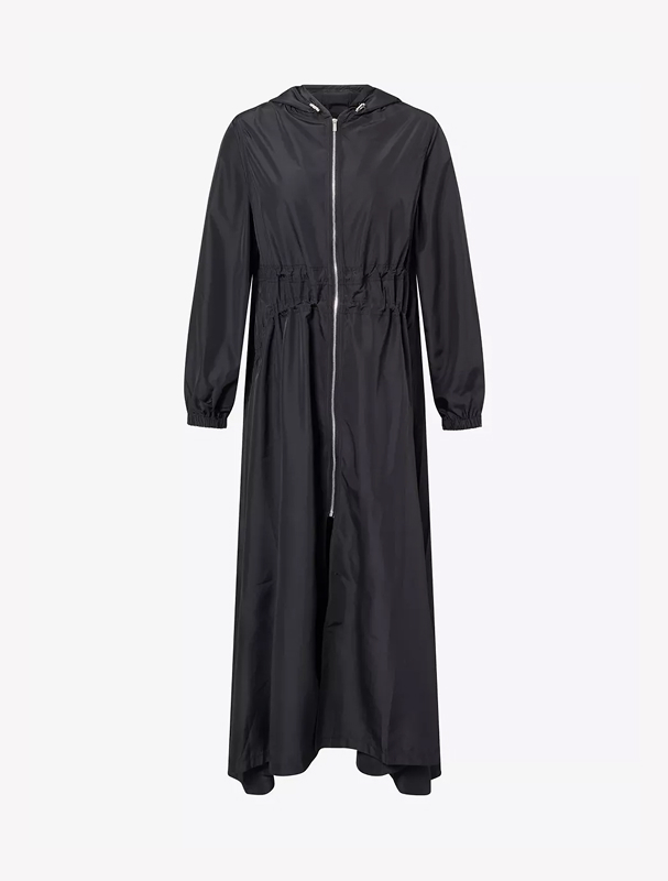 KAYANEE – City Cinched-Waist Soft-Shell Coat