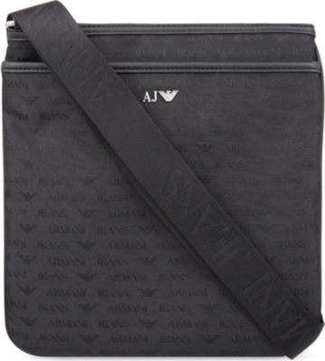 ARMANI JEANS   Branded cross body bag