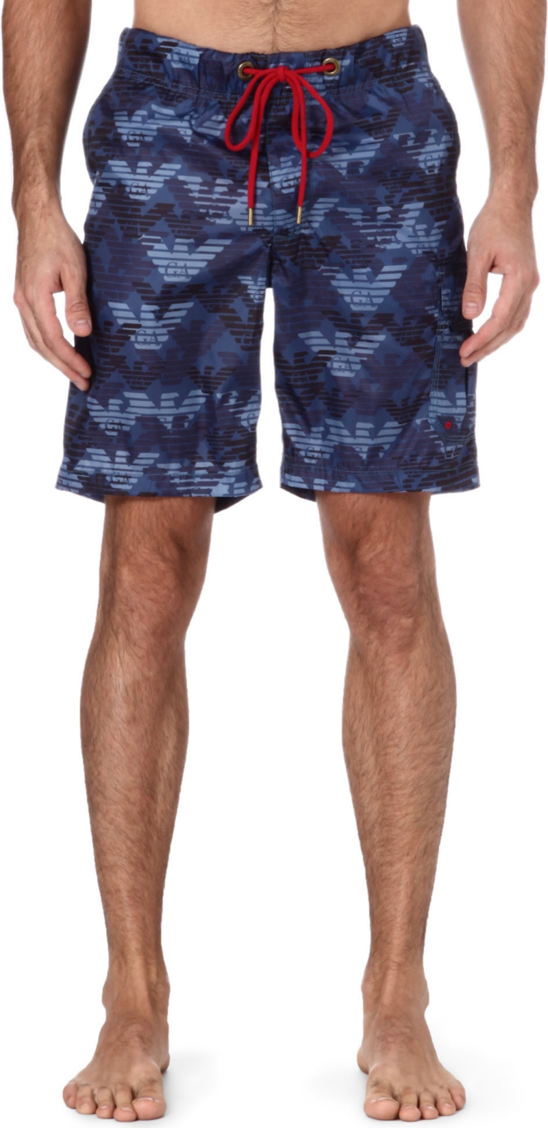 ARMANI JEANS   Eagle swim shorts