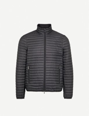 Quilted shell-down jacket 