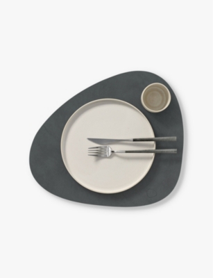 LIND DNA: Curve nupo anthracite table mat