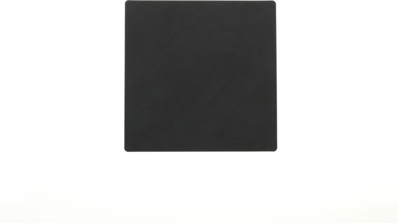 Square leather glass mat