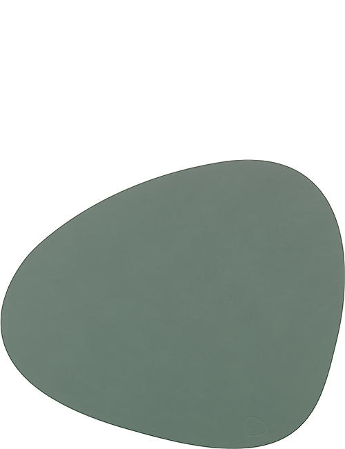 LIND DNA: Curve leather table mat