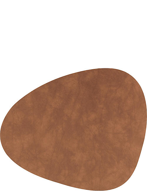 LIND DNA: Curve leather table mat