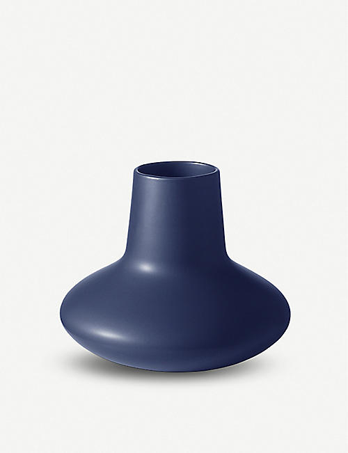 GEORG JENSEN: Henning Koppel stone vase 18.5cm