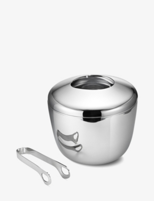 Shop Georg Jensen Sky Ice Bucket And Tongs