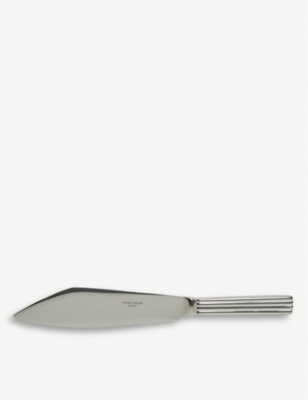 GEORG JENSEN: Bernadotte stainless steel cake knife 25.5cm