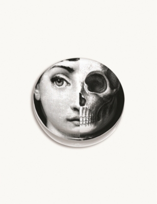 FORNASETTI: Themes and Variations round porcelain ashtray 10cm