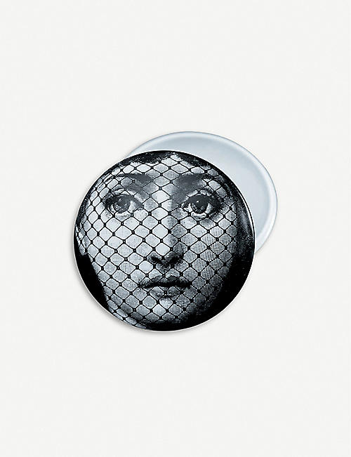 FORNASETTI: Themes and Variations round porcelain box 10cm