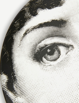 FORNASETTI: Tema e Variazioni no.37 porcelain wall plate 26cm