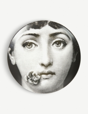 FORNASETTI: Tema e Variazioni no.37 porcelain wall plate 26cm