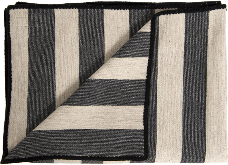 TORI MURPHY   Marshall striped throw