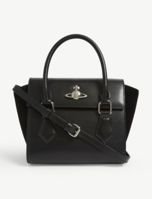 VIVIENNE WESTWOOD - Matilda small leather shoulder bag | Selfridges.com