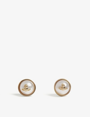 VIVIENNE WESTWOOD JEWELLERY Olga Orb sigil earrings