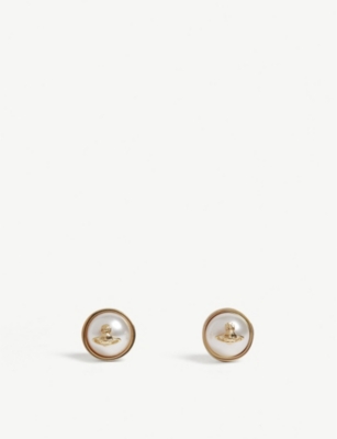 VIVIENNE WESTWOOD JEWELLERY: Olga Orb sigil earrings