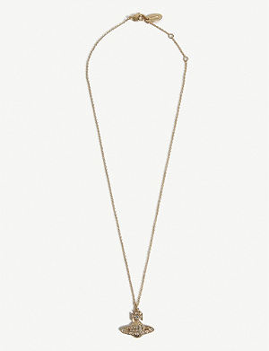 Bee brass and crystal necklace Selfridges & Co Women Accessories Jewelry Necklaces 