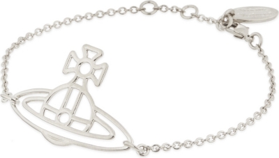 VIVIENNE WESTWOOD JEWELLERY - Thin Lines flat orb bracelet