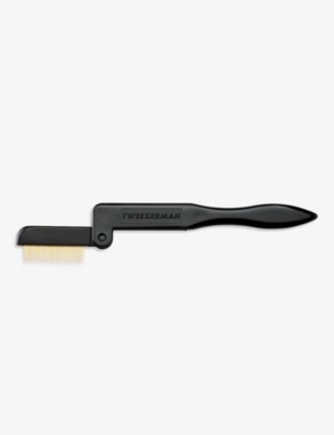 Tweezerman Black Folding Ilashcomb