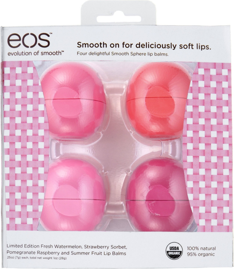 EOS   Basket of Fruit lip balm gift set