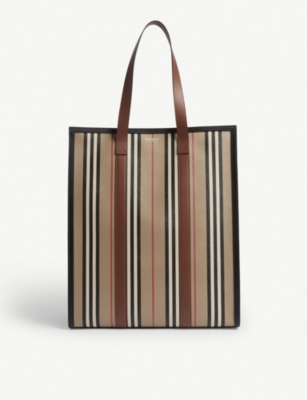 burberry striped bag