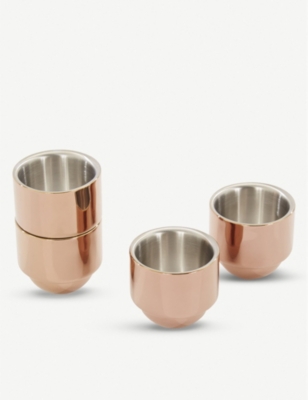 TOM DIXON Brew set of four espresso cups