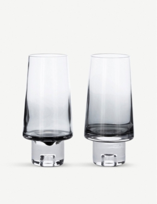 Shop Tom Dixon Ank Highball Glasses Set Of Two