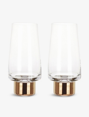 Shop Tom Dixon Tank High Ball Pair Of Tow Glasses