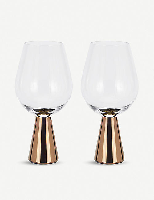 TOM DIXON: Tank wine glasses set of two