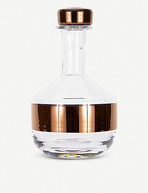 TOM DIXON: Tank whiskey decanter