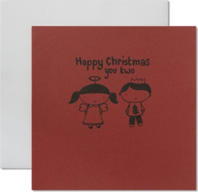 LOVE FROM LEMONADE   Happy Christmas you two card