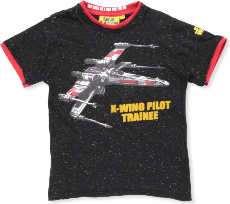 FABRIC FLAVOURS   Star Wars X Wing Pilot Trainee t shirt 3 8 years