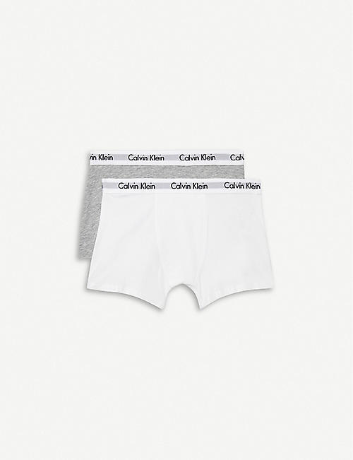 CALVIN KLEIN: Modern Cotton trunk boxers set of two 8-16 years