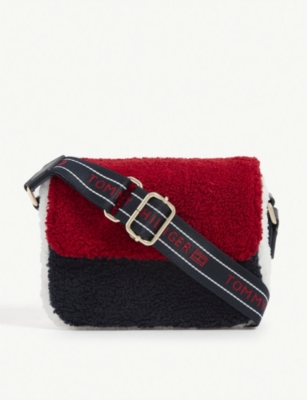 tommy hilfiger fur bag