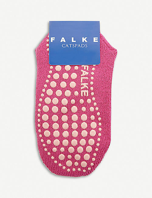 FALKE: Catspads merino wool blend slipper socks years 3+