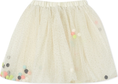 BILLIE BLUSH   Pom pom tutu skirt 4 12 years