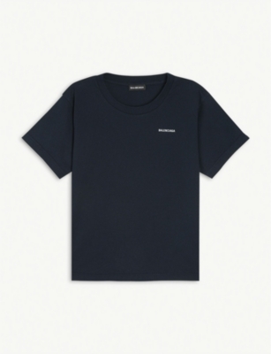 navy balenciaga t shirt