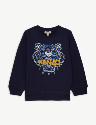 boys blue kenzo jumper